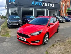 Red Used 2015 Ford Focus Zetec Hatchback | £4,295