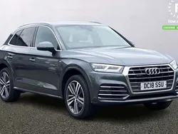 Grey Used 2018 Audi Q5 S-Line SUV | £21,899 (Fair price)
