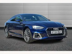 Blue Used 2024 Audi A5 Sportback S-Line Hatchback | £32,300 (Fair price)