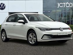White Used 2020 VW Golf VIII Life Hatchback | £16,595 (Fair price)