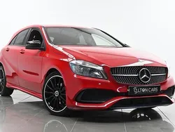 Red Used 2018 Mercedes A180 AMG line Hatchback | £14,490 (Good price)