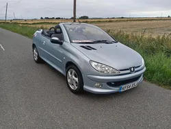 Baby blue Used 2004 Peugeot 206 CC Allure Cabriolet | £2,495