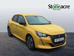 Yellow Used 2023 Peugeot 208 Active+ Hatchback | £13,495 (Fair price)