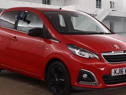 Red Used 2016 Peugeot 108 GT-line Hatchback | £4,195 (Good price)
