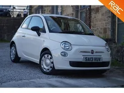 White Used 2013 Fiat 500 Pop Hatchback | £1,989
