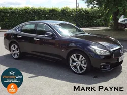 Black Used 2016 Infiniti Q70 Sport Tech Sedan | £9,190