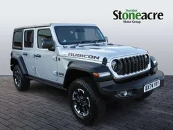 Silver Used 2024 Jeep Wrangler Rubicon SUV | £57,995