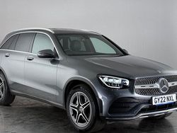 Grey Used 2022 Mercedes GLC220 AMG line Estate | £27,750 (Fair price)