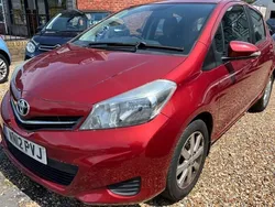 Red Used 2012 Toyota Yaris Hatchback | £3,895 (Fair price)