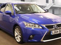 Blue Used 2014 Lexus CT200h Luxury Line Hatchback | £10,500 (Fair price)