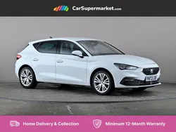 White Used 2022 Seat Leon SE Dynamic Hatchback | £11,897 (Fair price)