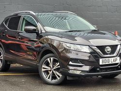 Black Used 2018 Nissan Qashqai N-Connecta SUV | £9,499 (Fair price)