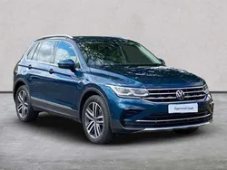 Blue Used 2023 VW Tiguan Elegance SUV | £27,618 (Fair price)