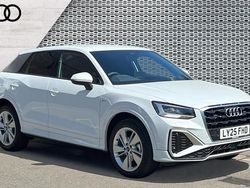White Used 2025 Audi Q2 S-Line SUV | £26,961 (A bit pricey)