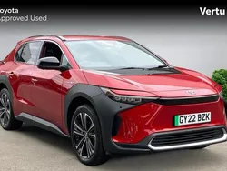Red Used 2022 Toyota bZ4X SUV | £22,519 (Super price)