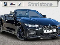 Black Used 2021 BMW 420 M Sport Cabriolet | £29,250 (A bit pricey)