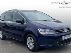 Blue Used 2021 VW Sharan SE MPV | £17,232 (Good price)