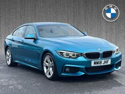 Blue Used 2018 BMW 430 Gran Coupé M Sport Coupe | £19,599 (Good price)
