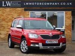 Red Used 2016 Skoda Yeti SE L SUV | £8,495 (Good price)