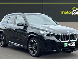 Sapphire black metallic Used 2023 BMW iX1 M Sport SUV | £28,500