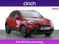 Red Used 2021 Fiat 500X Cross Plus SUV | £11,779 (Fair price)