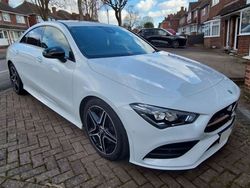 White Used 2022 Mercedes CLA220 AMG line Sedan | £26,904 (Fair price)