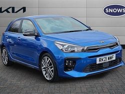 Blue Used 2021 Kia Rio GT-Line S | £11,995 (Fair price)