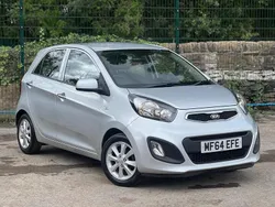 Silver Used 2014 Kia Picanto 2 Hatchback | £4,750 (Fair price)