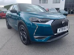 Blue Used 2019 DS Automobiles DS3 Crossback Ultra Prestige SUV | £14,695 (Fair price)