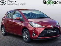 Red Used 2017 Toyota Yaris Hatchback | £9,000 (Fair price)