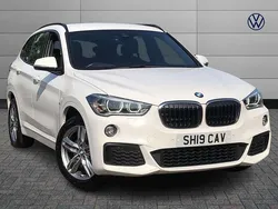 White Used 2019 BMW X1 M Sport SUV | £19,290 (Good price)
