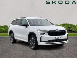 White Used 2025 Skoda Kodiaq SportLine SUV | £41,995 (Expensive)
