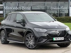 Black Used 2024 Mercedes EQE350 AMG line Sedan | £55,200 (A bit pricey)