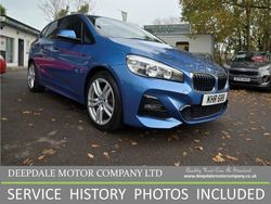 Blue Used 2018 BMW 220 Active Tourer M Sport MPV | £12,490