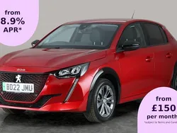 Red Used 2022 Peugeot e-208 Allure Premium Hatchback | £11,194 (Good price)