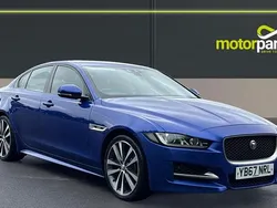 Caesium blue metallic Used 2017 Jaguar XE Ingenium Sedan | £11,500 (Fair price)