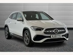 Digital white Used 2021 Mercedes GLA220 AMG Line Premium Plus SUV | £30,595 (Fair price)