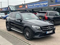 Black Used 2017 Mercedes GLC350 AMG line Estate | £20,495 (Fair price)