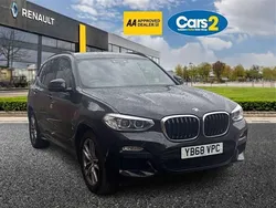 Blue Used 2018 BMW X3 M Sport SUV | £20,750 (Expensive)