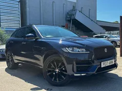 Blue Used 2017 Jaguar F-Pace R-Sport SUV | £16,000 (Fair price)