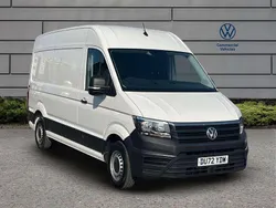 White Used 2022 VW Crafter Trendline Van | £30,232 (Expensive)