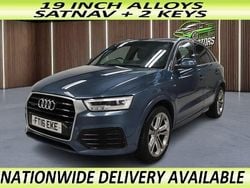Blue Used 2016 Audi Q3 S-line plus SUV | £8,377 (Good price)