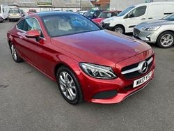 Red Used 2017 Mercedes C200 Premium Coupe | £16,999 (Fair price)
