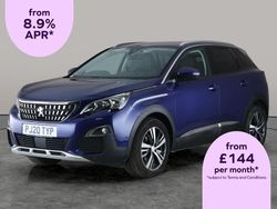 Blue Used 2020 Peugeot 3008 Allure SUV | £10,583 (Good price)