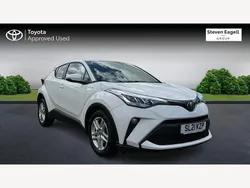 White Used 2021 Toyota C-HR SUV | £16,106 (Fair price)