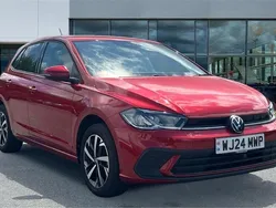 Kings red premium metallic Used 2024 VW Polo Match Hatchback | £18,872 (Fair price)
