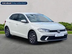 Grey Used 2024 VW Polo Life Hatchback | £17,518 (Fair price)