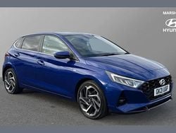Blue Used 2021 Hyundai i20 Premium Hatchback | £12,019 (Fair price)