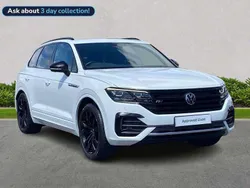White Used 2020 VW Touareg Black Edition SUV | £41,745 (Fair price)