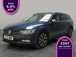 Blue Used 2021 VW Passat SEL Estate | £17,983 (Fair price)
